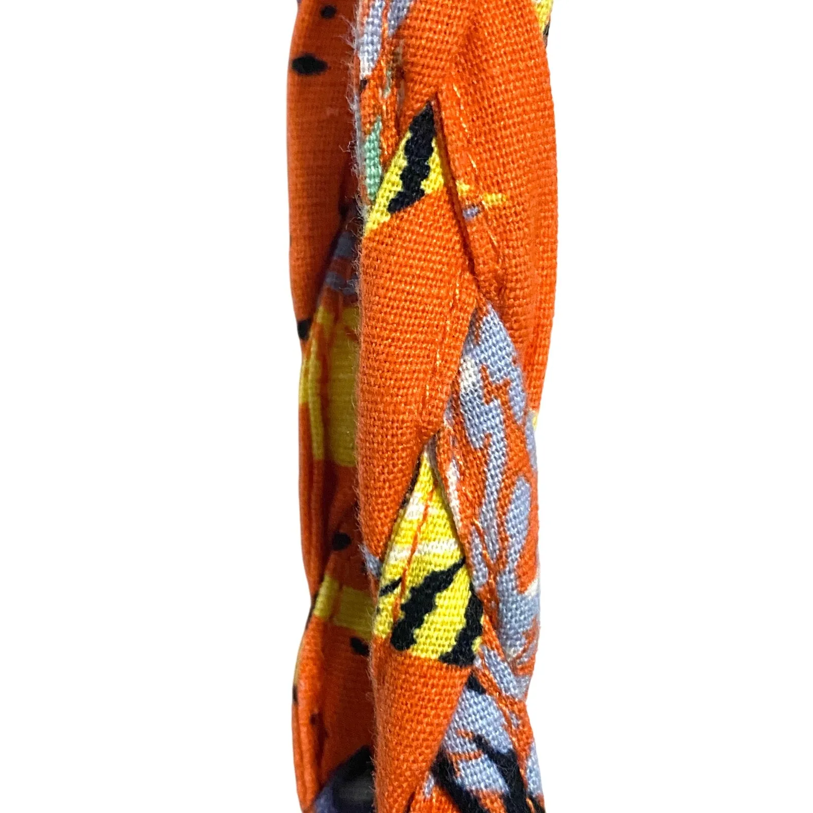 Beach Lunch Lounge Braided Strap Button Dress L Tropical Resortwear Hawaiian - Image 4