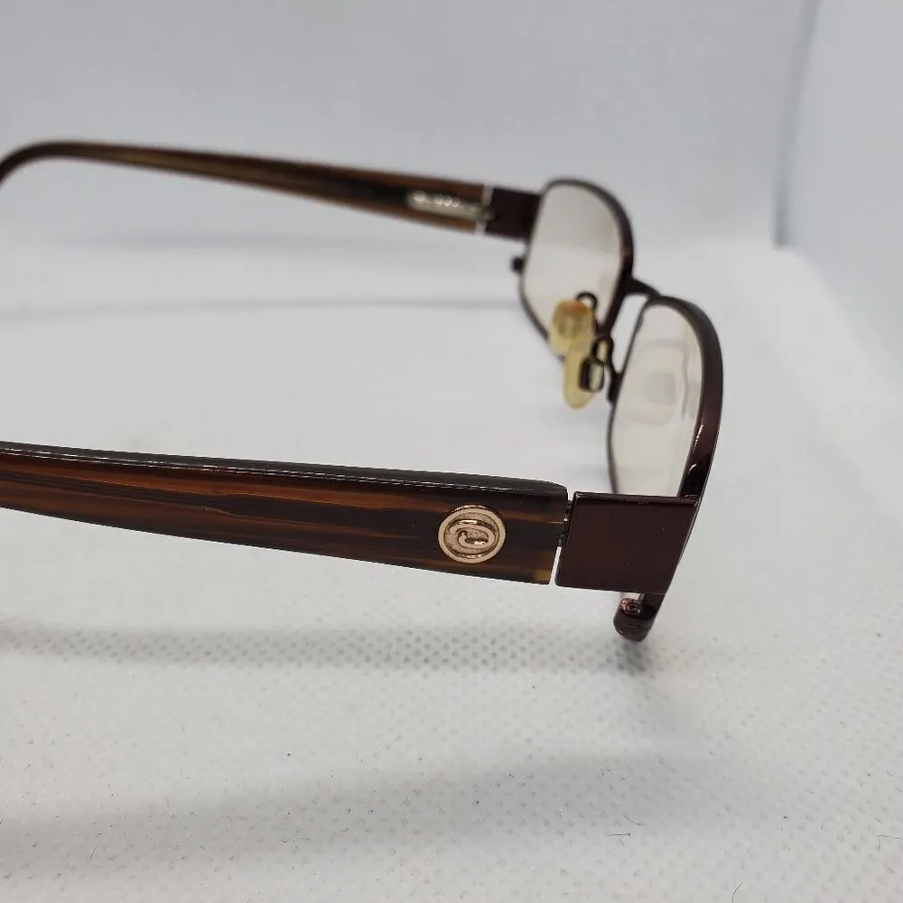 Oscar De La Renta Brown Prescription Glasses Frames - Image 4