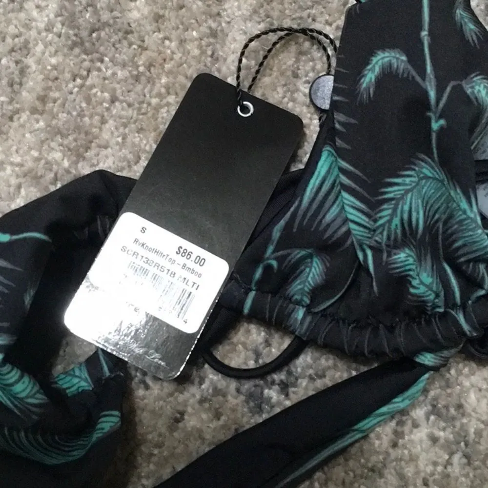 WILDFOX reversible palm leaf bikini. Small. NWT - Image 6