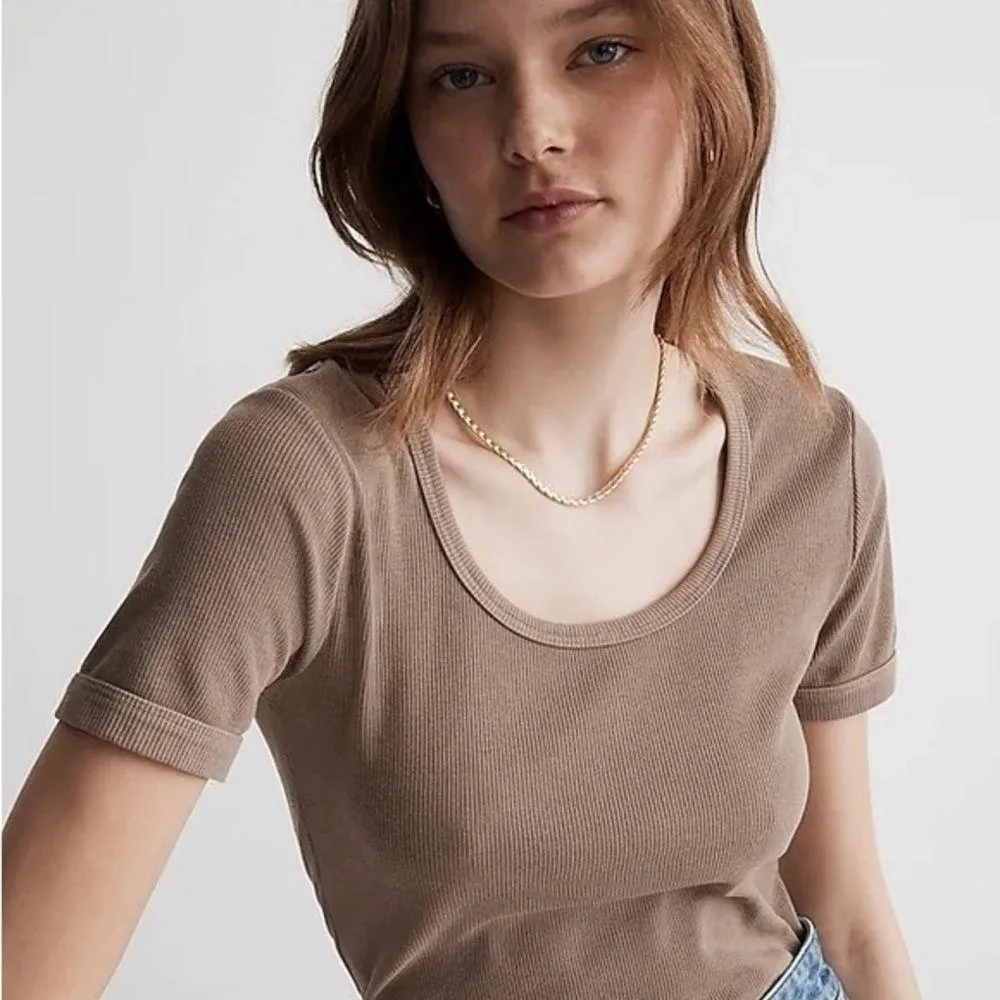 Madewell Curb Chain Necklace VINTAGE GOLD - Image 2