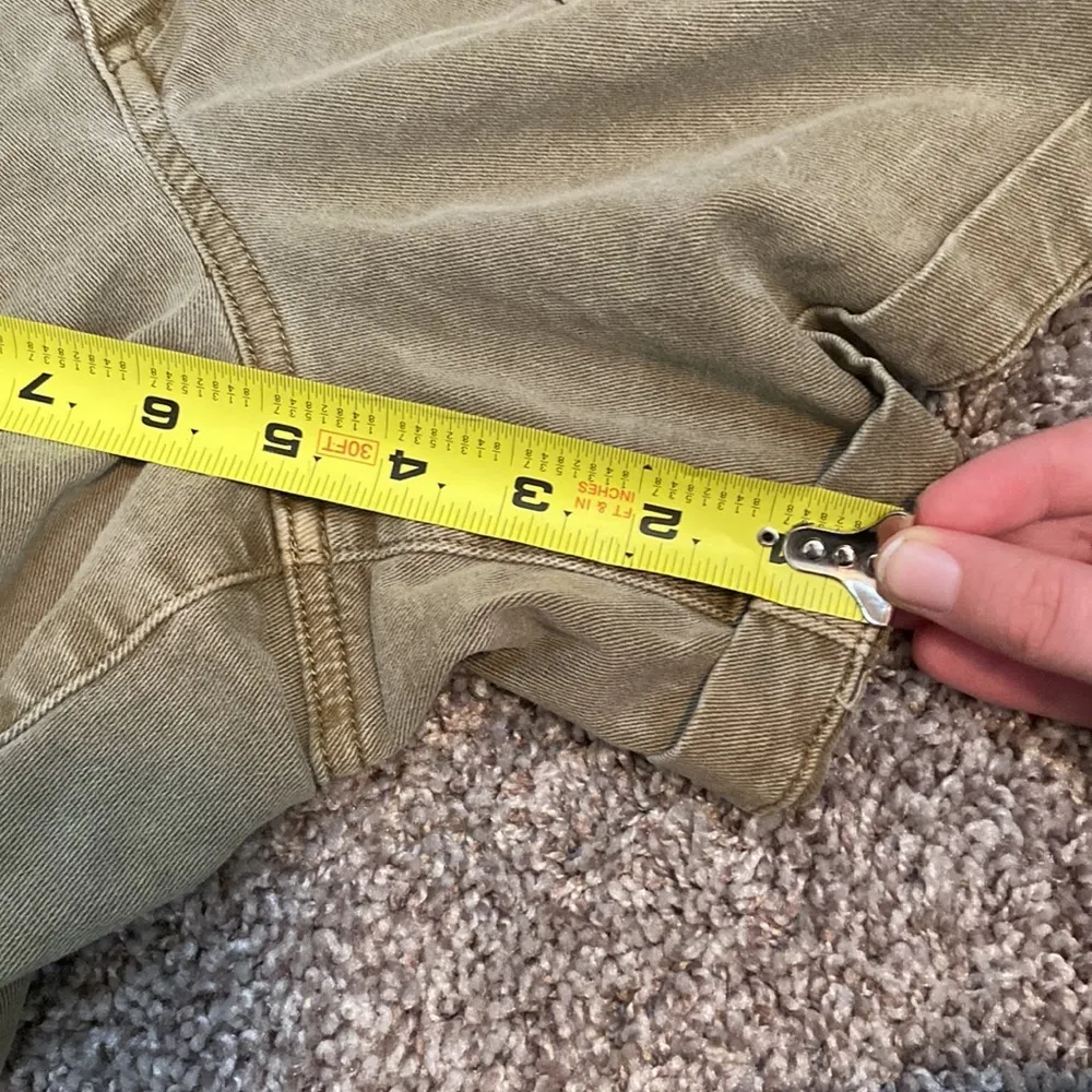 Loft Cuffed Paperbag Pull On Shorts in Twill - Image 7