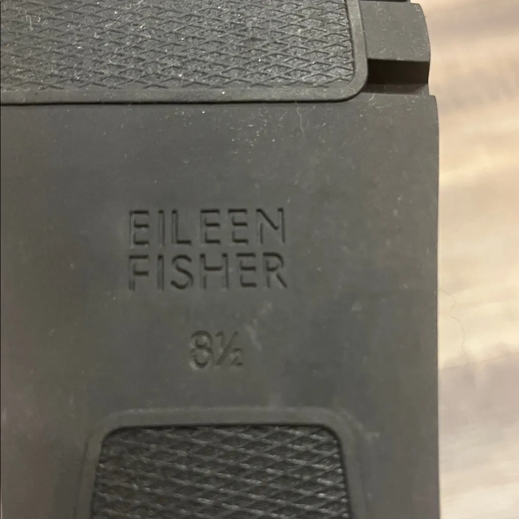 NWOB Eileen Fisher Amos knit wedge ankle boots booties with suede trim 8.5 - Image 7