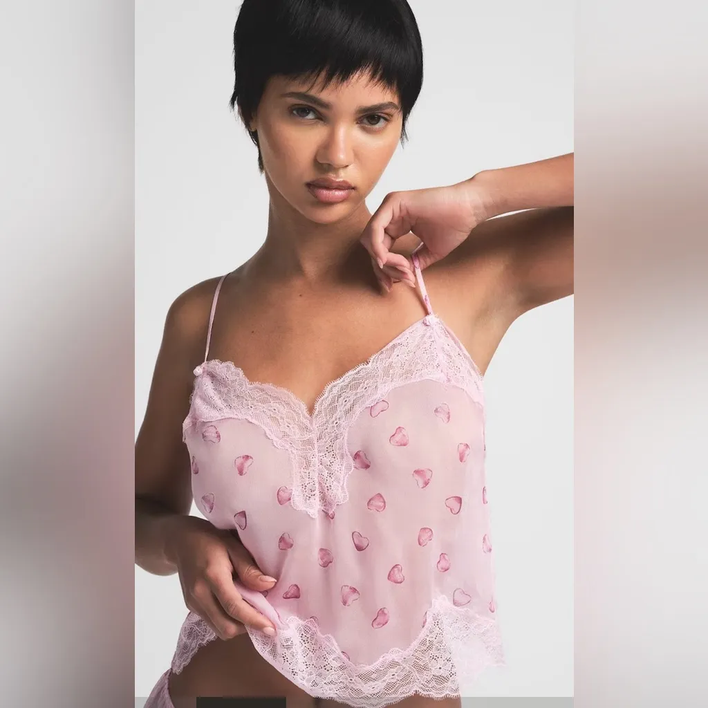 Skims NWT Romance Lace Cami & Short Sleepwear Set Size XL - Image 2