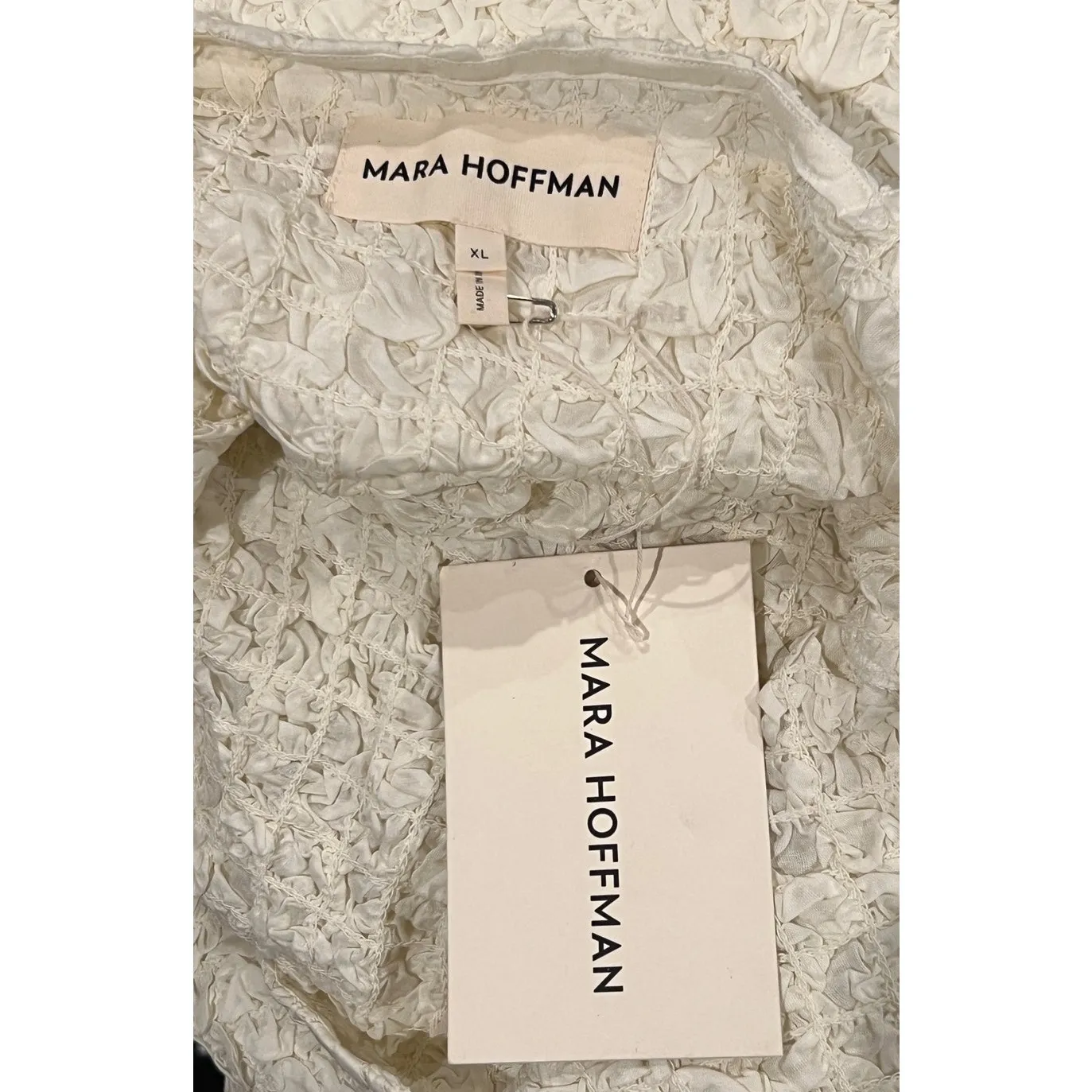 NWT Mara Hoffman Sloan Textured Sleeveless Column Midi-Dress Size XL - Image 11