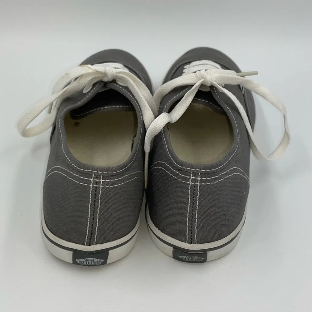Vans Off The Wall Gray Sneakers Shoes, Women’s Size 8 Men’s Size 6.5 - Image 4