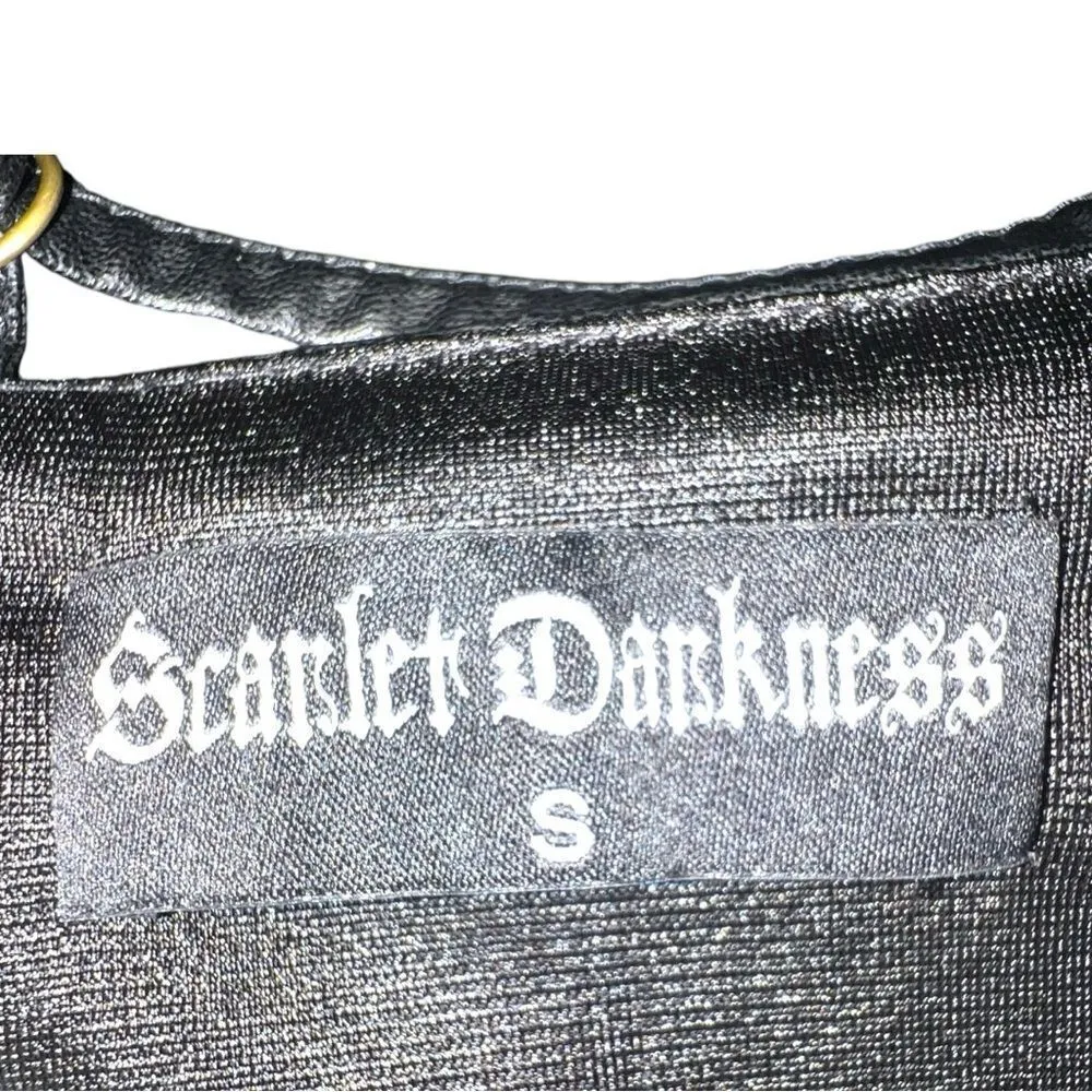 Scarlet darkness black goth dress!! Super cool! Black - Image 16