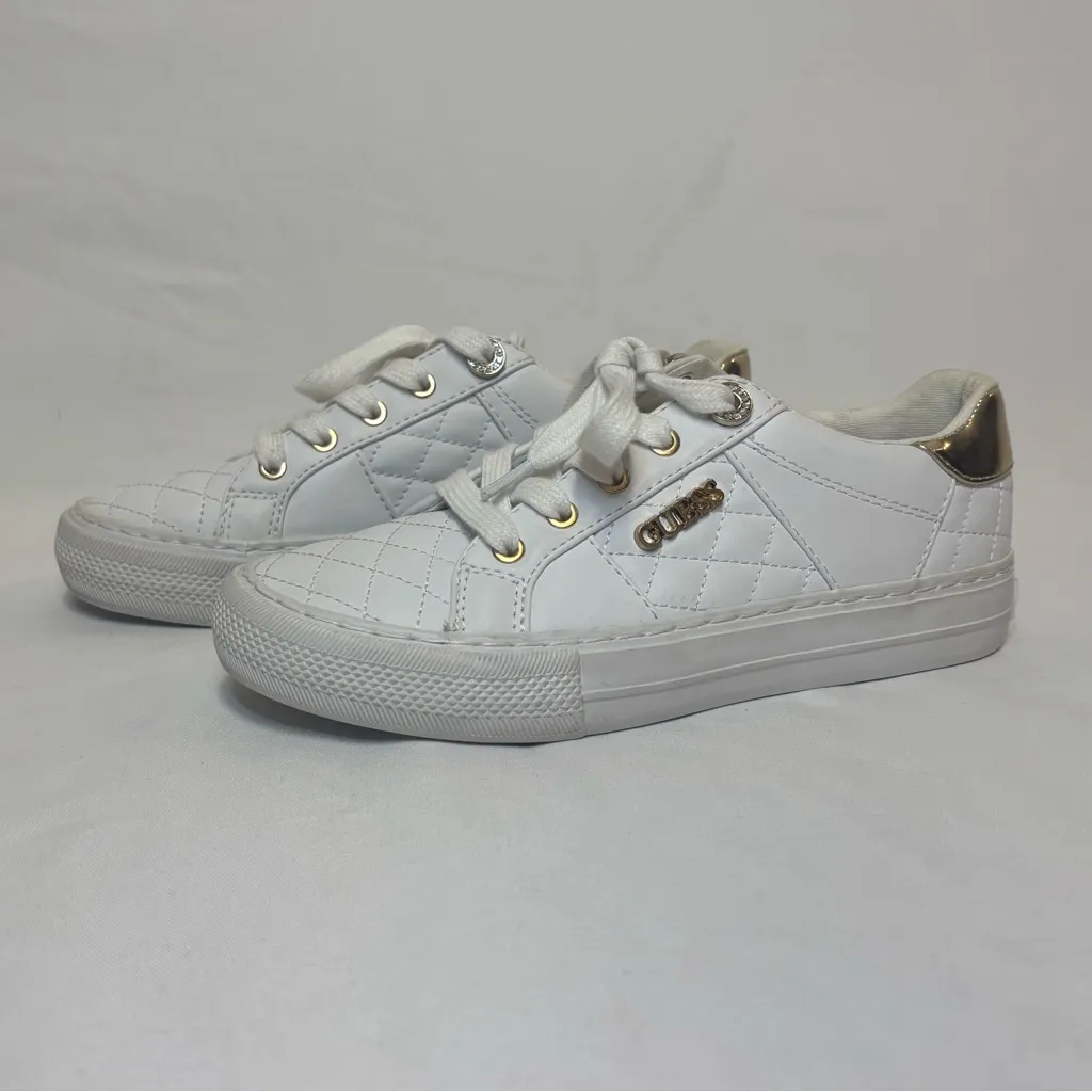 GUESS Loven Sneakers White Women’s Size 5.5 - Image 2