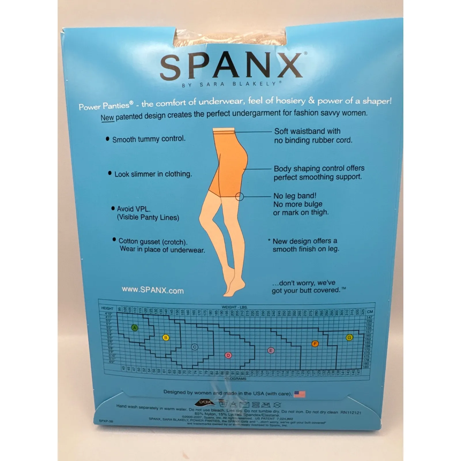 SPANX Power Panties Shapewear Tummy Thigh Slimming Bare Size G (290-325lbs) New - Image 9