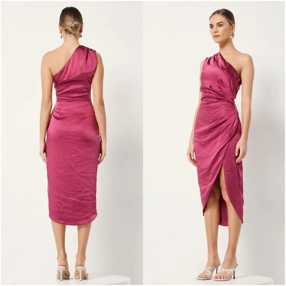 ELLIATT Cassini Dress In Berry - Image 2