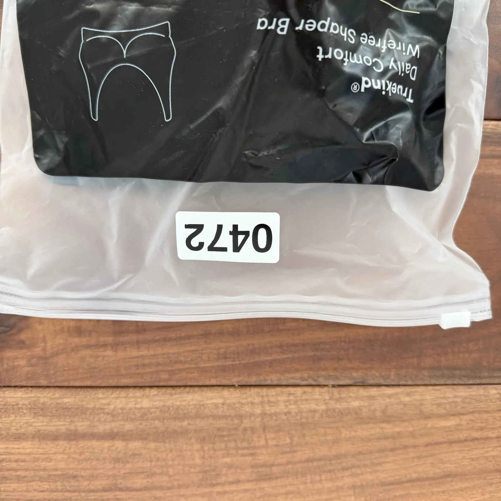 Truekind Daily Comfort Wirefree Shaper Bra Black Everyday Support Size XXL - Image 5