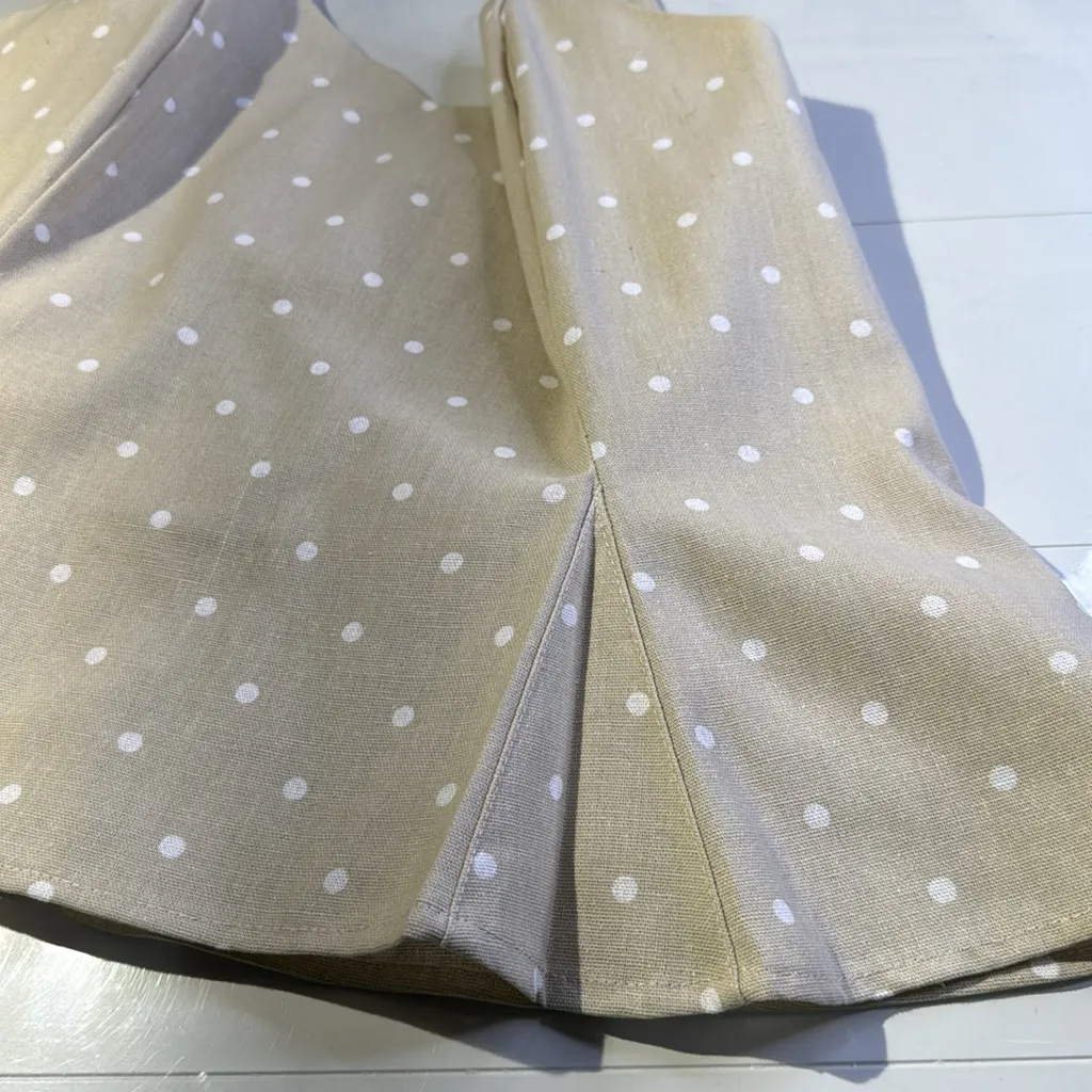 Gianni Bini Polka Dot Beige Women's Top - Image 3