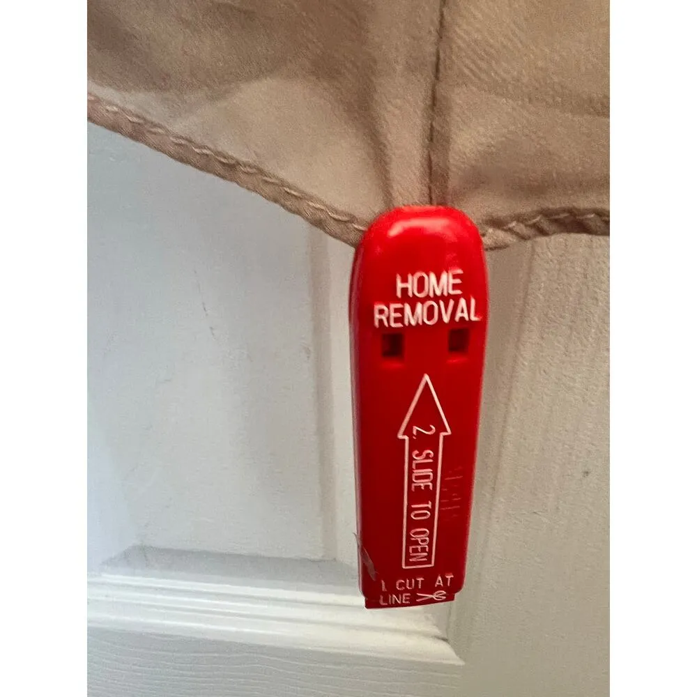 Dessy Collection Vivian Diamond Formal Long Bridesmaid Dress Size 16 Tan - Image 9