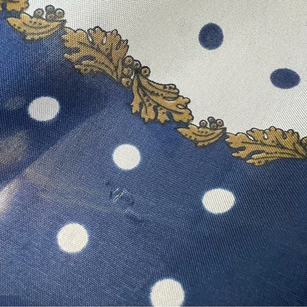 Vintage Swiss Dot Lightweight Scarf - Image 3