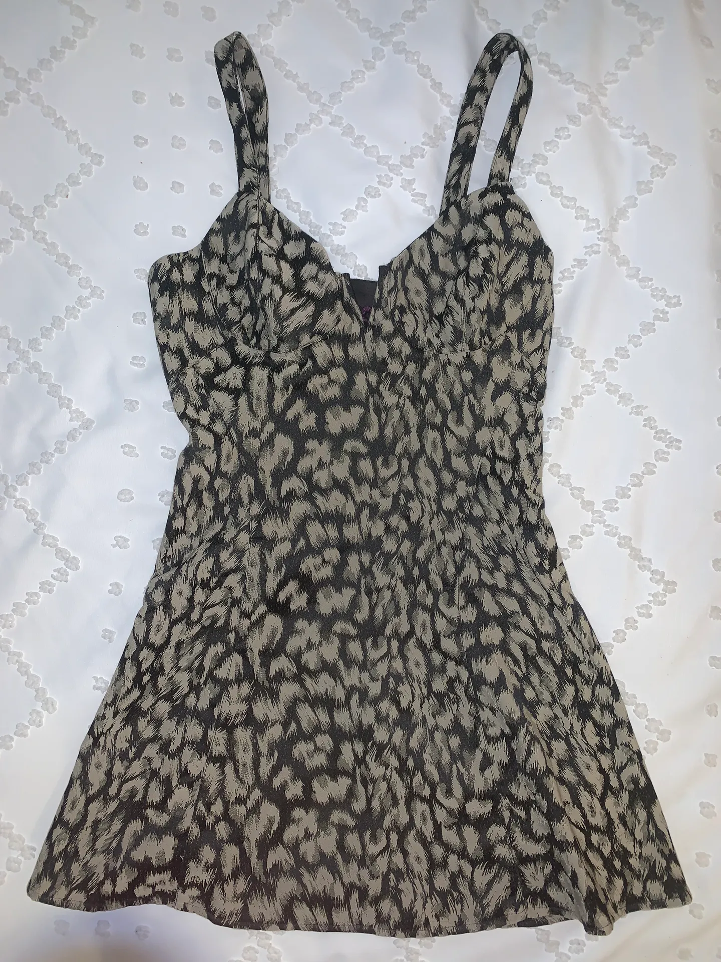 Free People Patterned Mini Dress - Image 2