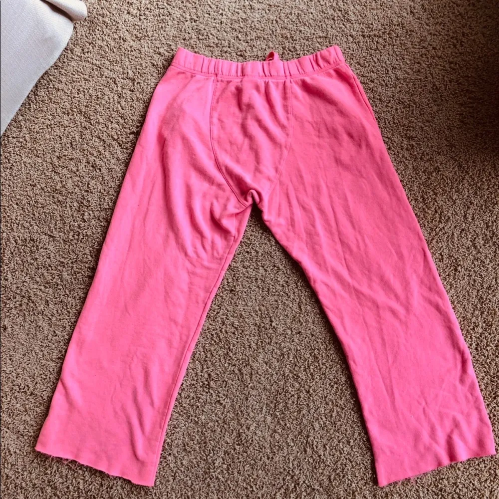 VS pink sweats Sz M - Image 4
