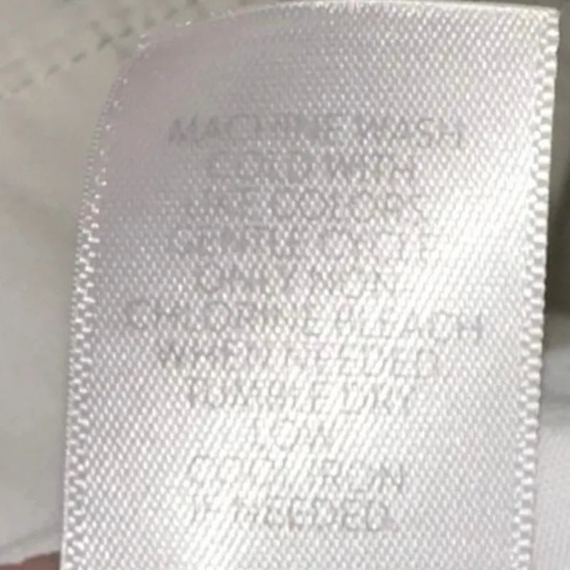 J. Jill White Shirt Collection White Mock Neck High Low Blouse Size L - Image 7