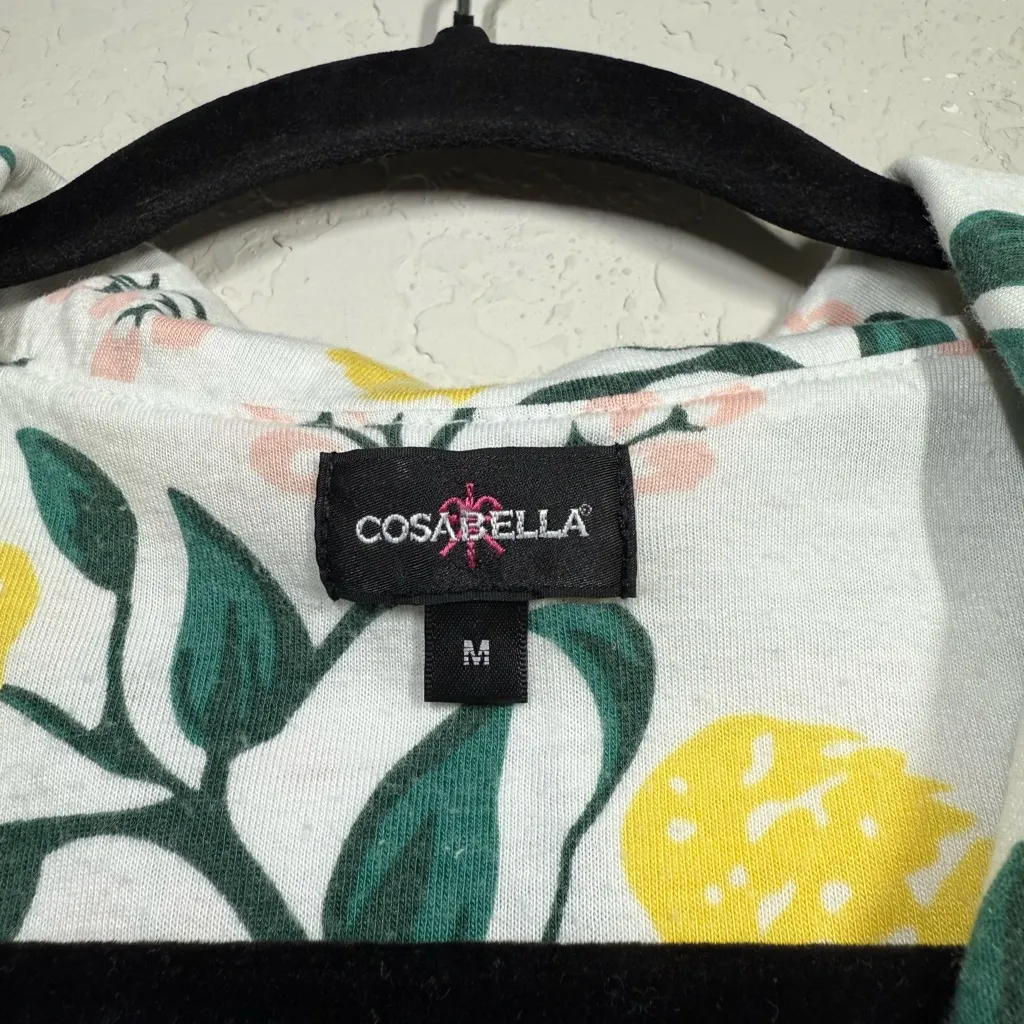 Cosabella Floral Pajama Top Size Medium - Image 4
