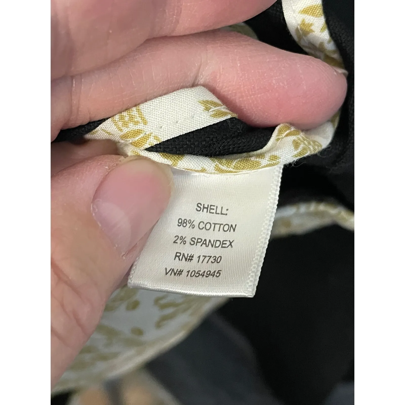 Mossimo Black Trench Coat Belted Jacket Military Style Women's Size Small - Image 5