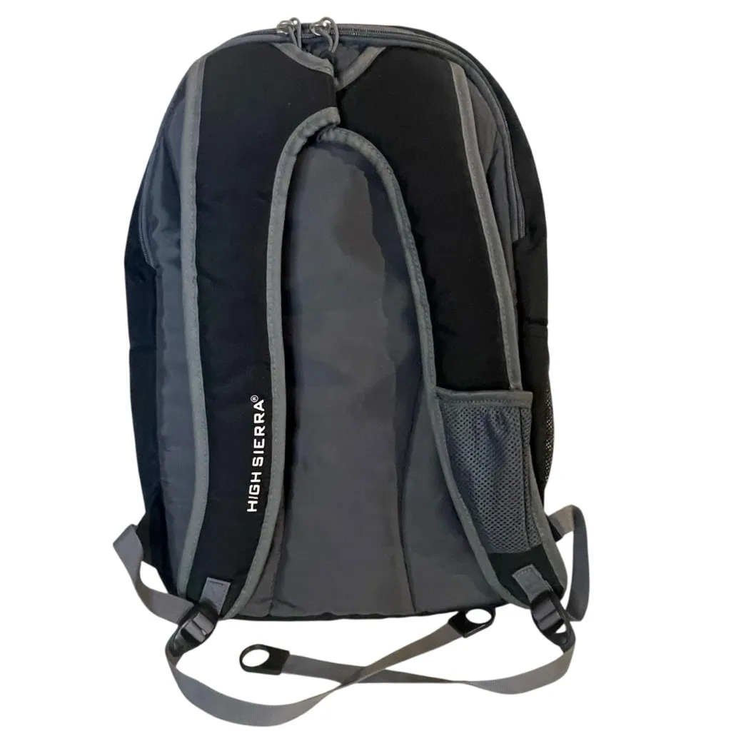 High Sierra Laptop Backpack 17” Computer Travel Bag Overtime Fly By School Logo - Image 4