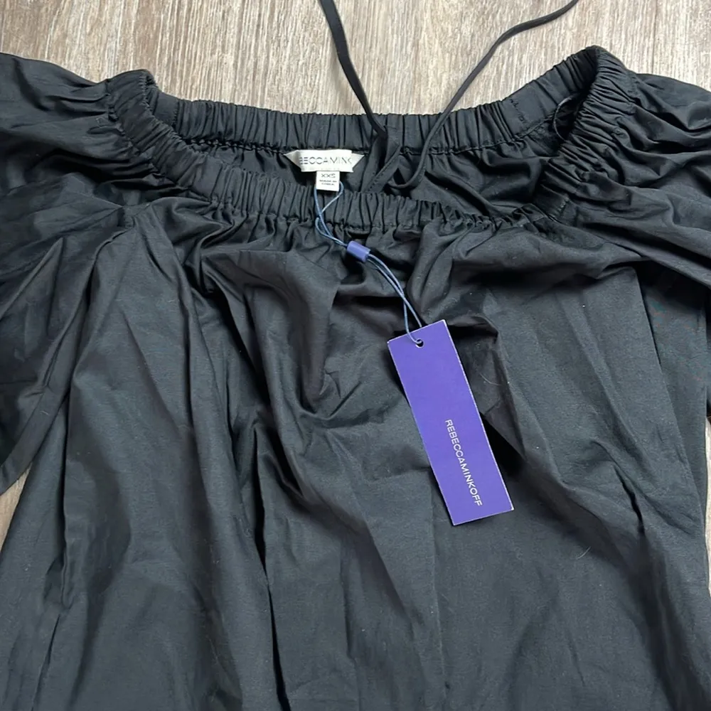 Revolve Rebecca Minkoff Tilds Blouse in Black Size XXS (Oversized fit) - Image 13