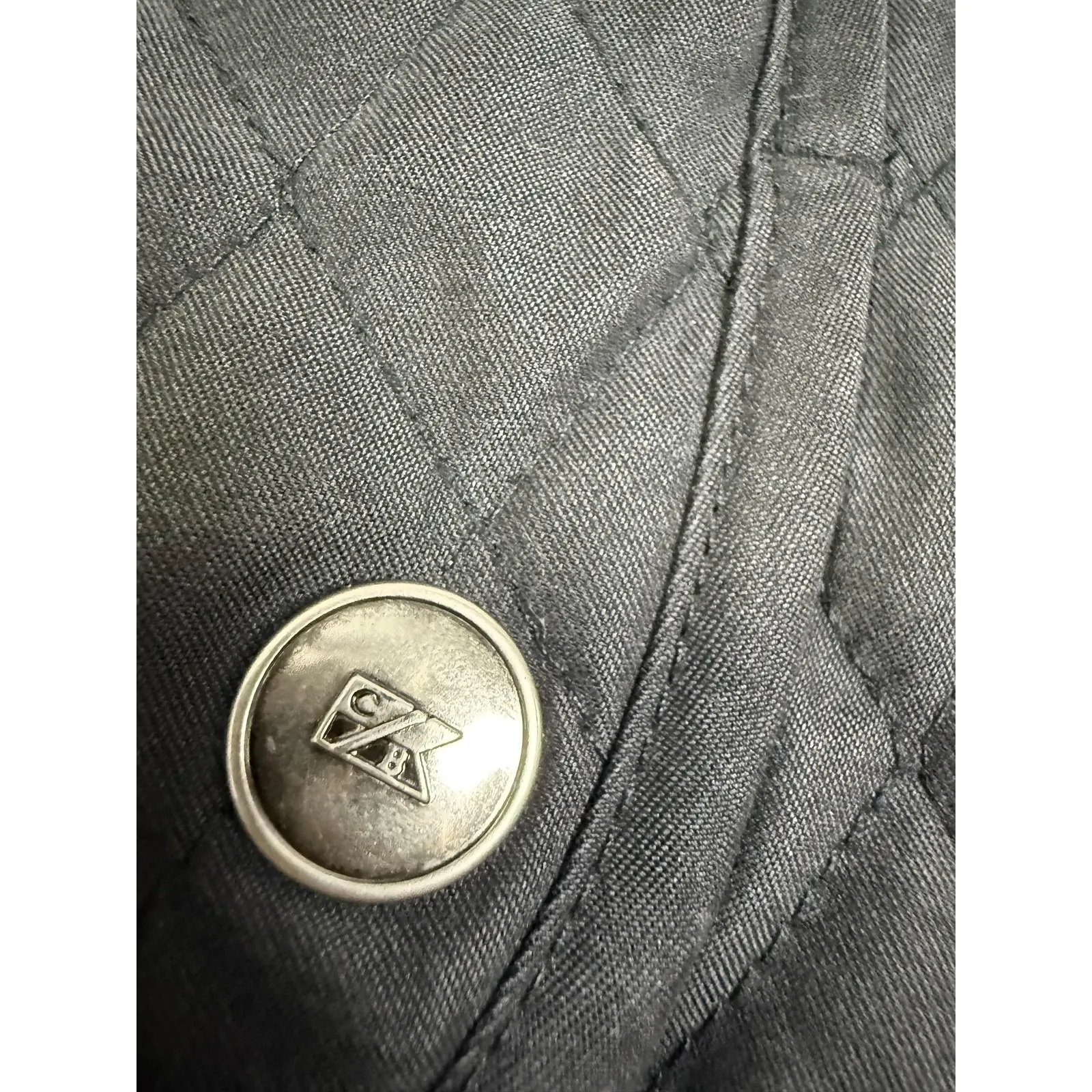 Cutter & Buck Vest Womens XL Black Quilted Button Up Sleeveless Outdoor Layer - Image 6