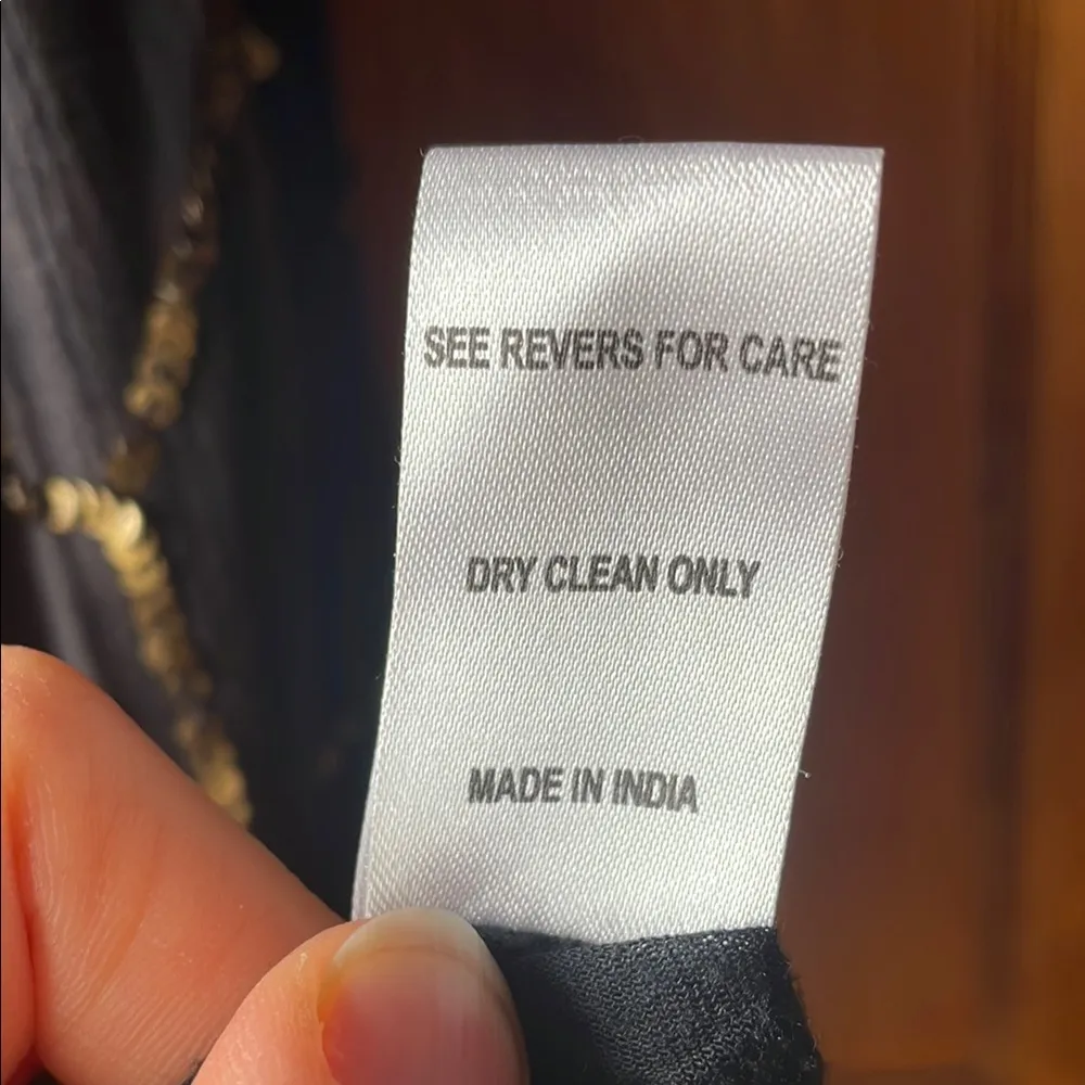 Love Sam Black and Silver Graphic Embellished Camisole - Image 5