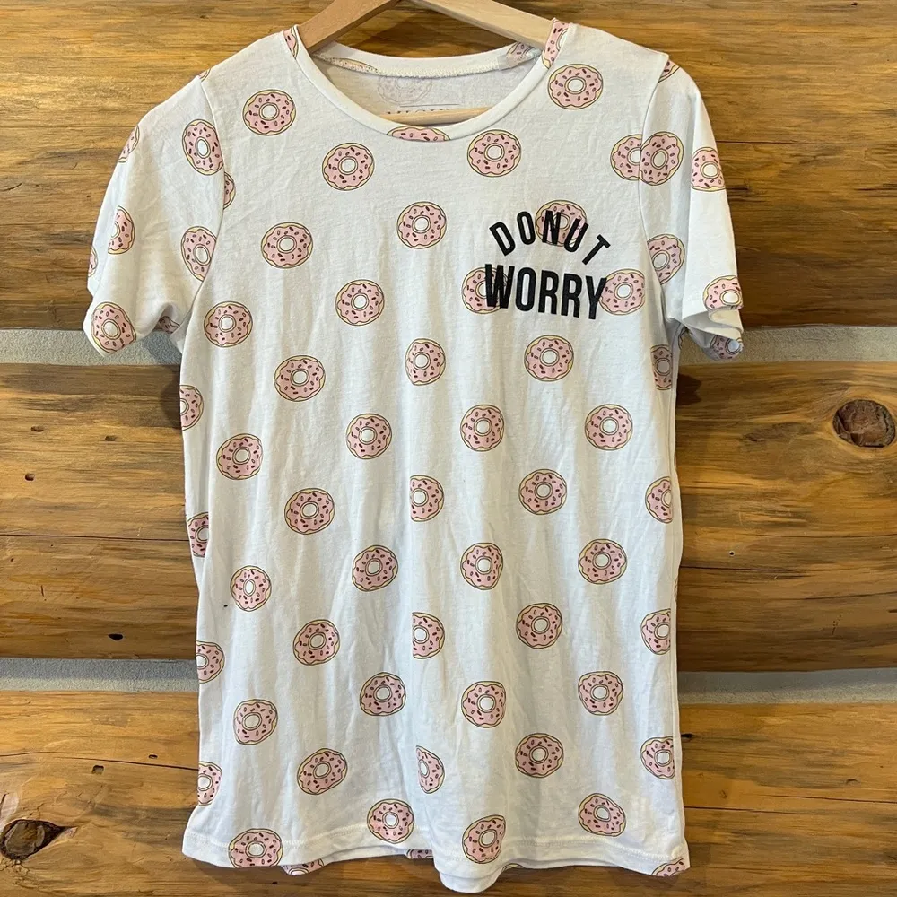 Mighty Fine Donut Worry Tee - Image 2