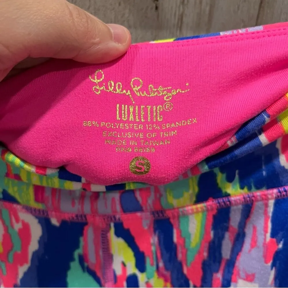 Lilly Pulitzer Luxletic Weekender Capri Leggings 27652 Women’s Small - Image 3