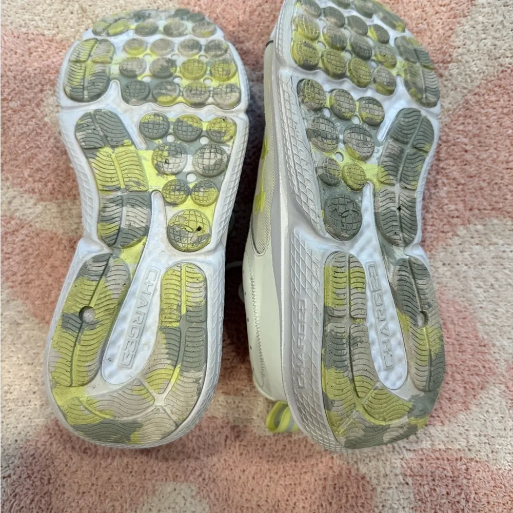 Under Armour White Athletic Shoes with Breathable Mesh - Image 3