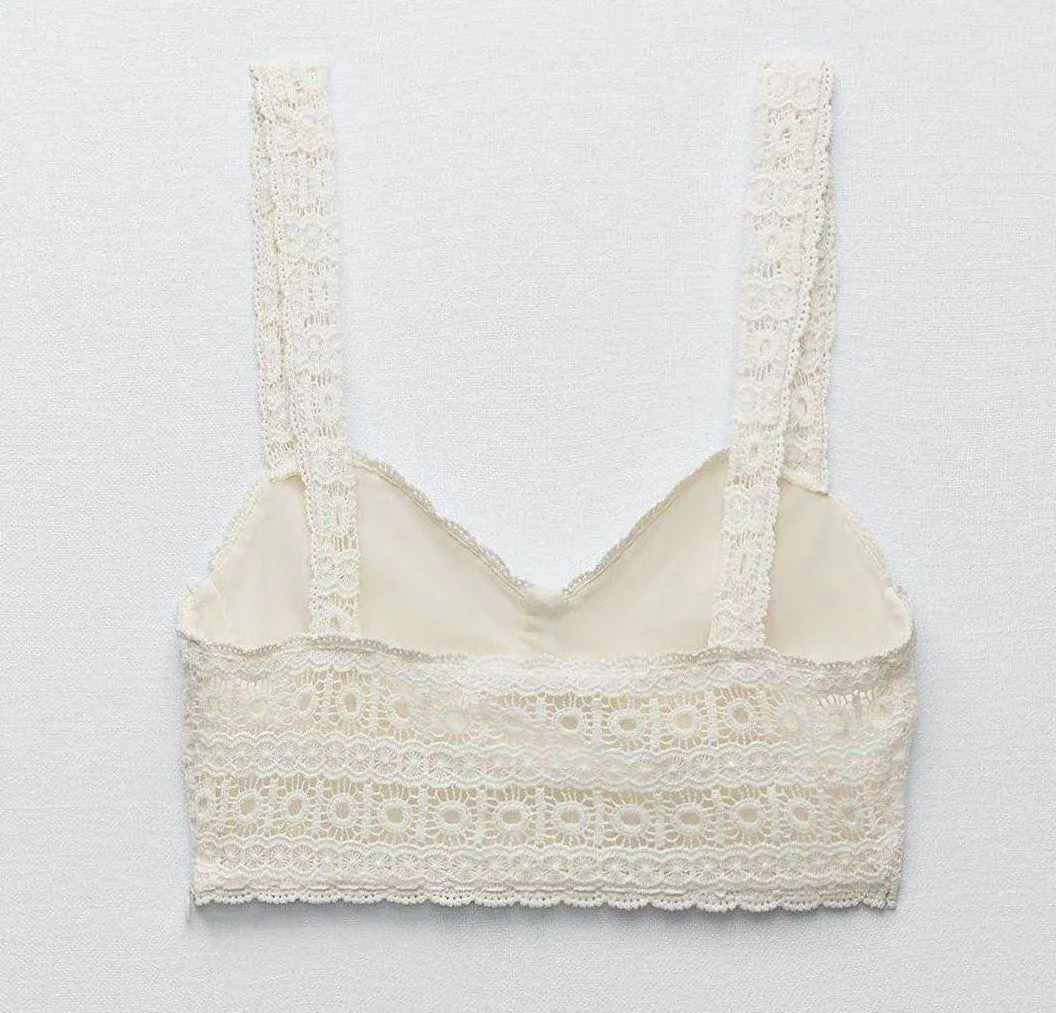 NWT Crocheted Bralette - Image 2
