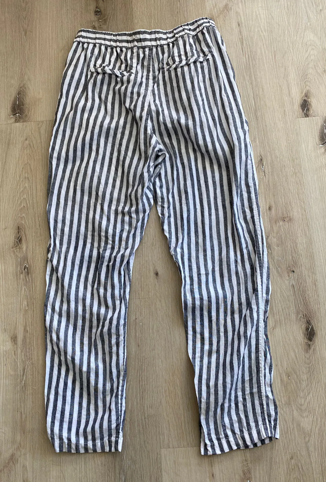 Striped Linen Pants - Image 2