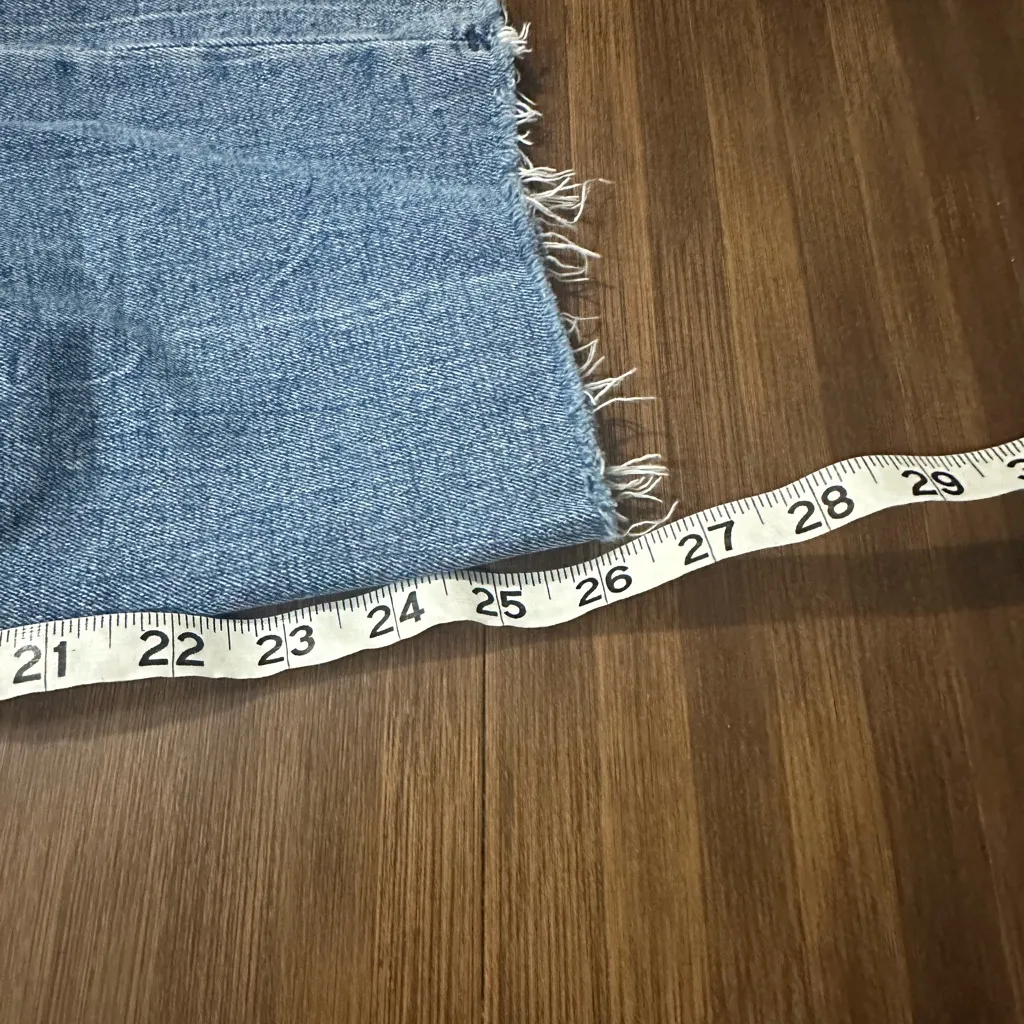 Abercrombie and fitch the ankle straight ultra high rise distressed size 28 or 6 - Image 6