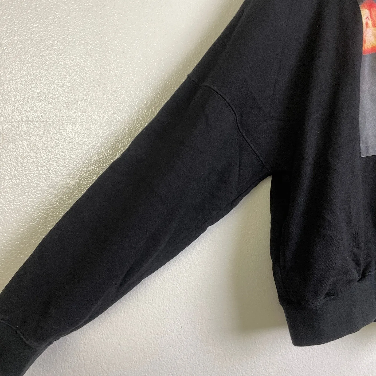 C2H4 Clones Hoodie Sweatshirt Mens XS Black Graphic Cotton Post Apocalypse 2017 - Image 5