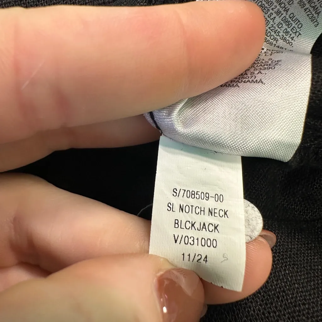 Old Navy Black Midi Dress Size Small Petite NWT - Image 5