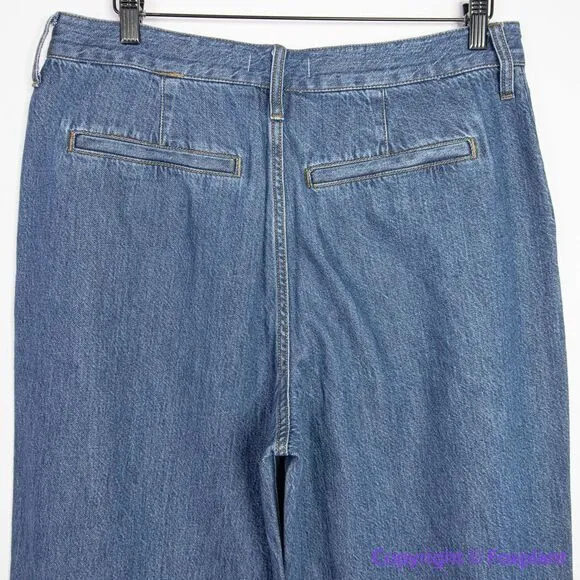 NEW Madewell The Harlow‎ Wide-Leg Jean in Fairson Wash, 31 - Image 9