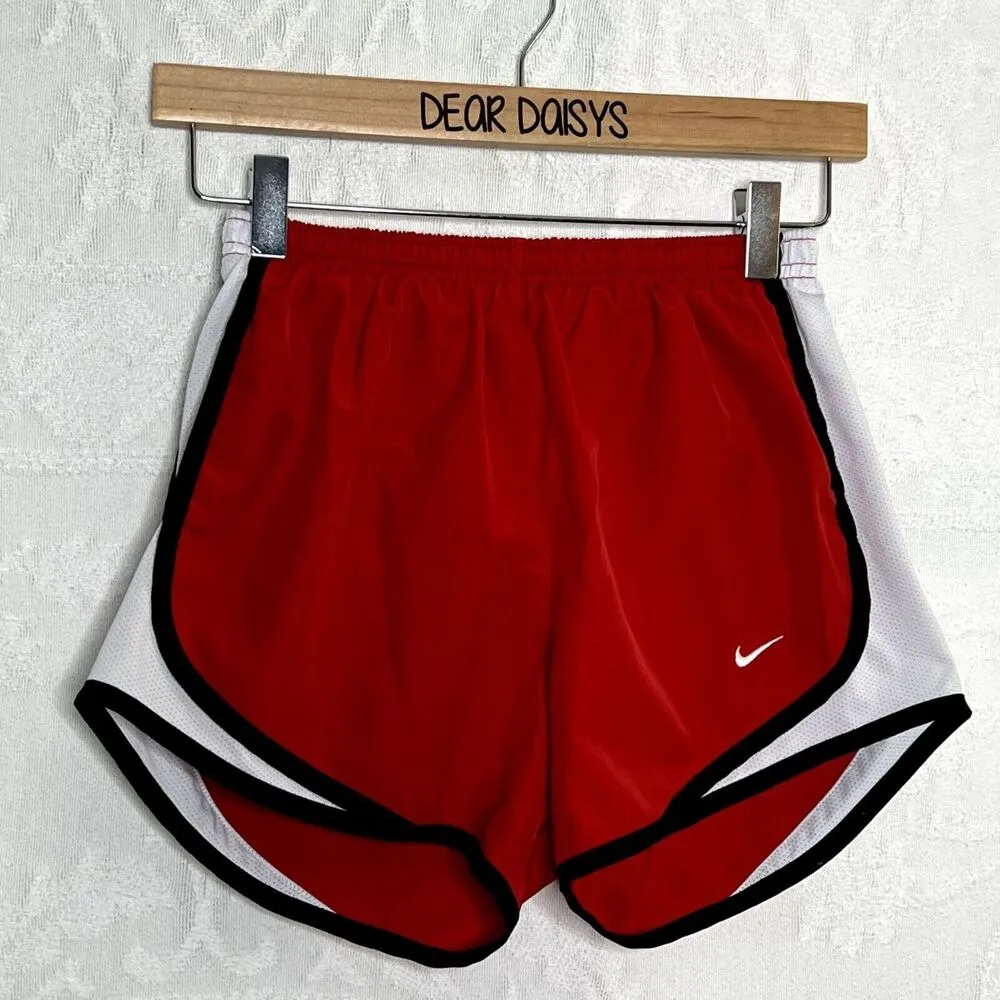 Red Nike Athletic Shorts - Image 4