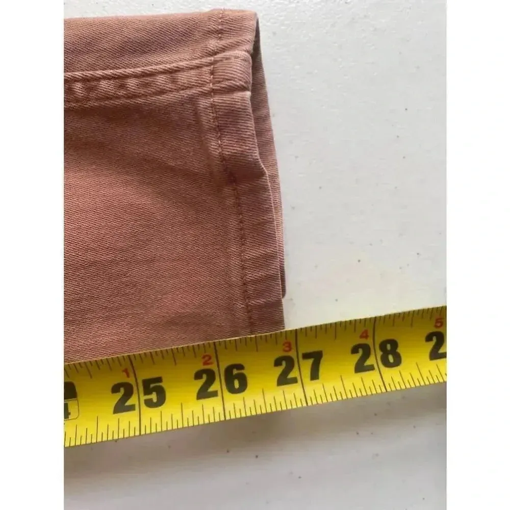 Madewell 10" High-Rise Skinny Jeans in Mauve Size 27‎ EUC! 0301 - Image 7