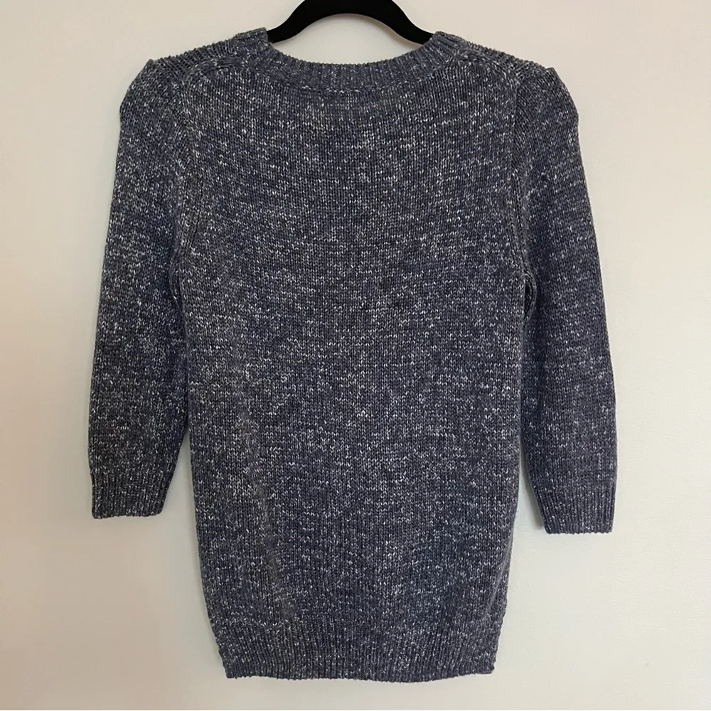 J.Crew Factory Store Women Blue Pullover Sweater S - Image 5