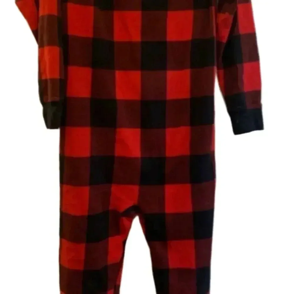 Buffalo plaid fleece pjs unisex small adult
Old Navy zip Black - Image 3