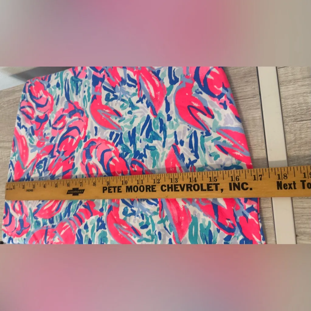 Lilly Pulitzer Harper Shift Dress Cosmic Coral Cracked Up Lobster Roll NWT XXS - Image 5