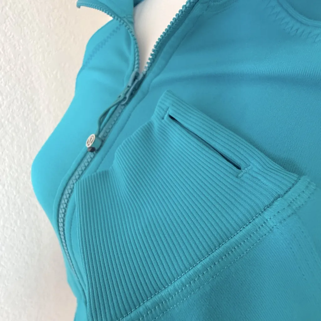 Lululemon  jacket turquoise blue 4‎ - Image 7