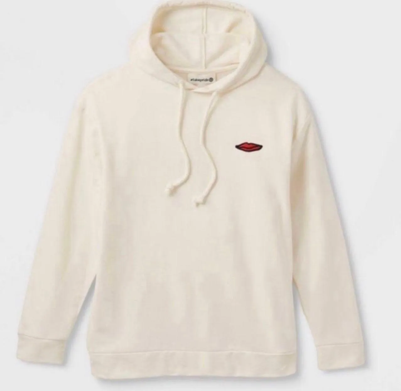 Take Pride Unisex Adult Cream Ivory Blu Poem Hoodie Sweatshirt - Image 6