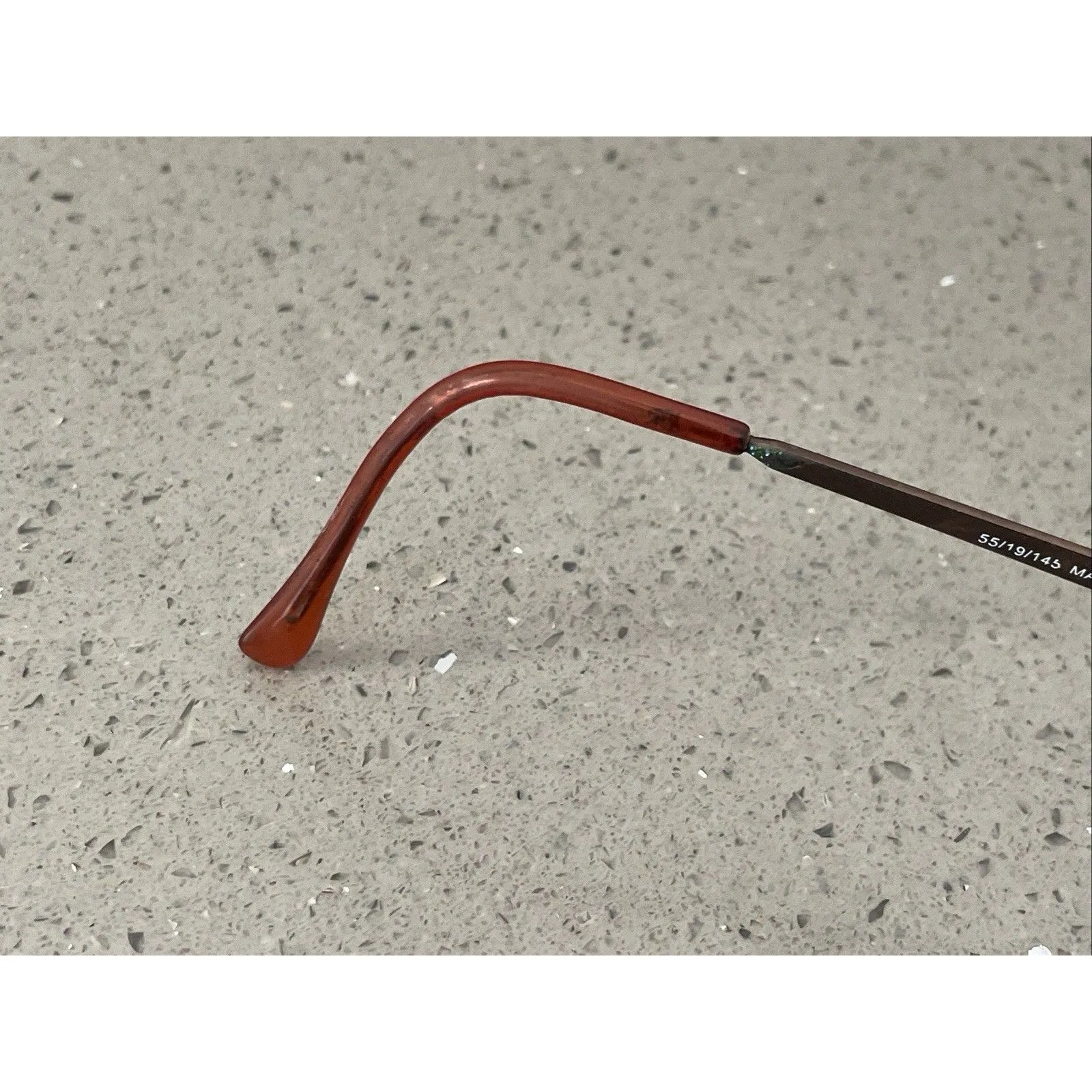 Looking Glass 6762 Eyeglasses FRAMES ONLY Matte Brown Glasses 55 - Image 8