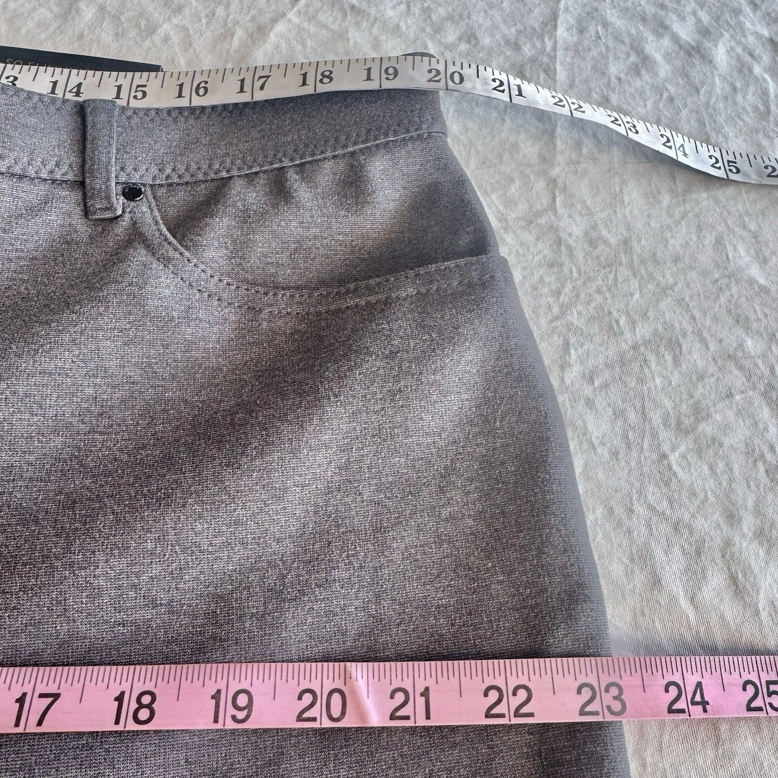 So Slimming By Chico's Womens Peyton Pant Sz 3.5 Sz 18-20 Office Siren Work - Image 12