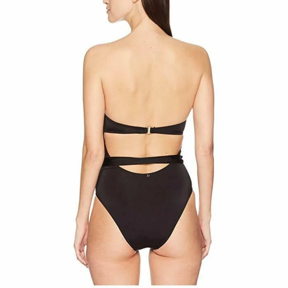 Derek Lam 10 Crosby Body Wrap Tie Swimsuit - Image 3