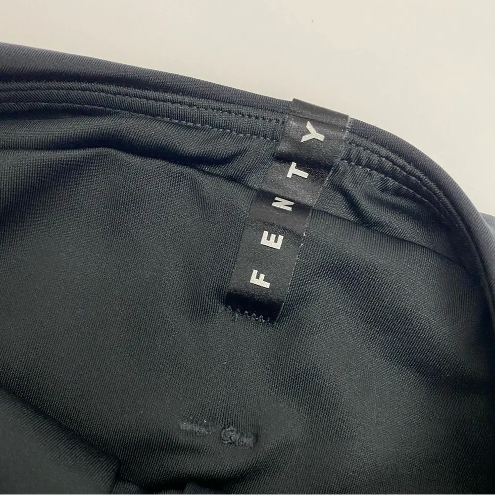 Savage X Fenty Hotline Jumpsuit Onesie: Black Caviar/Hot Pink Stripe - Image 15