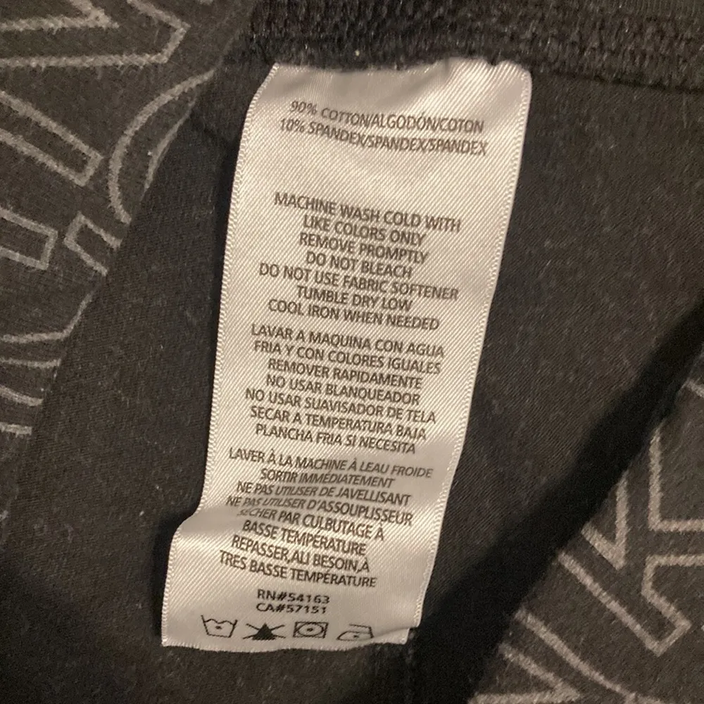 Calvin Klein Performance Stretch Women’s Size Medium Black/Gray 3/4 Leggings - Image 7