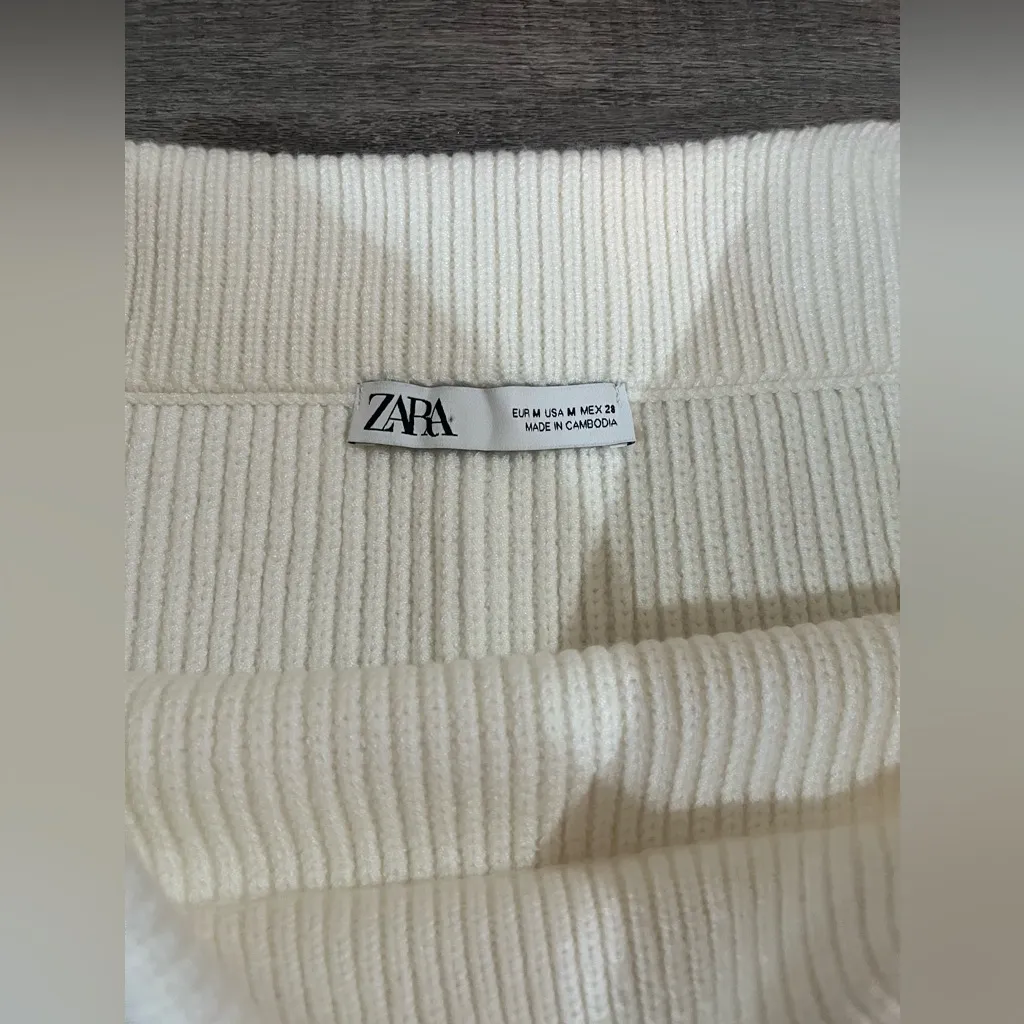 ZARA ribbed knit mini skirt - Image 5