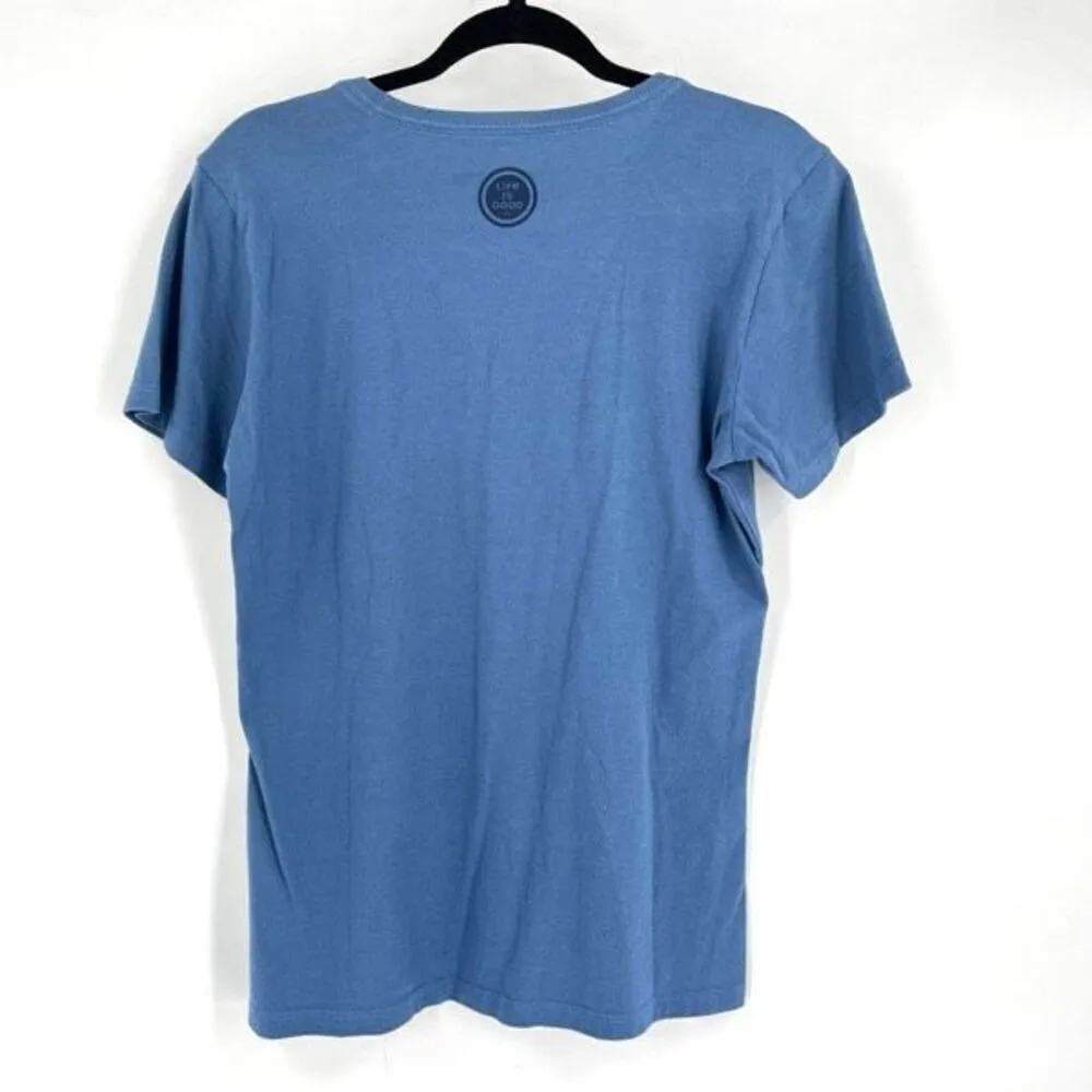 Life is Good Blue‎ Sloth We Got This Tee Shirt Medium - Image 2