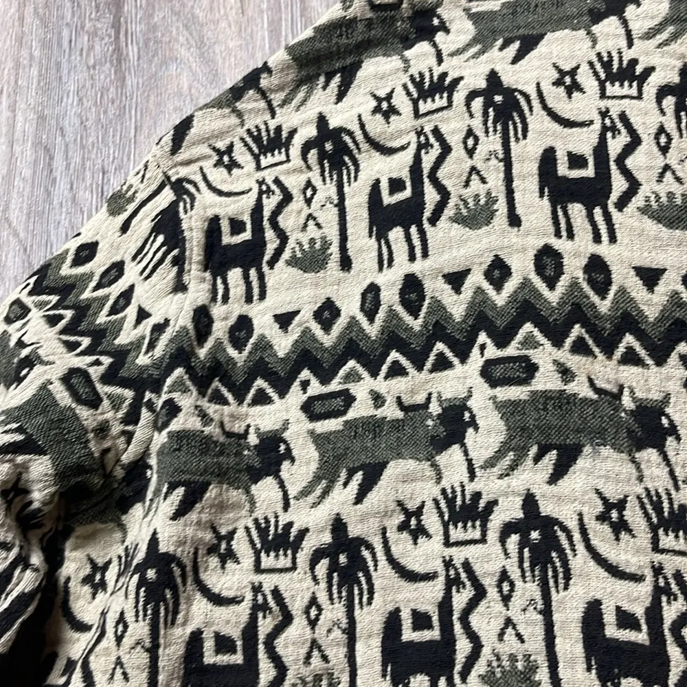 Chico’s Safari Print Blazer/Jacket/Shacket Size 0/Small - Image 16